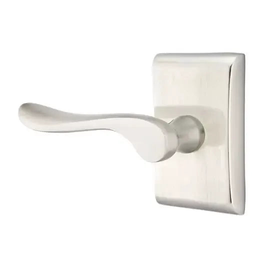 Emtek Luzern Door Lever with Neos Rose by Emtek