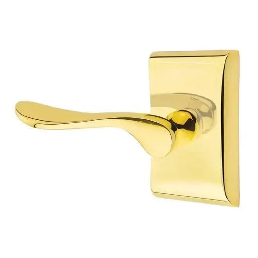 Emtek Luzern Door Lever with Neos Rose by Emtek