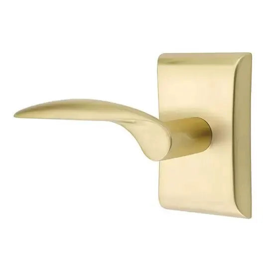 Emtek Mercury Door Lever with Neos Rose by Emtek