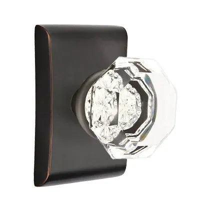 Emtek Old Town Door Knob with Neos Rose by Emtek