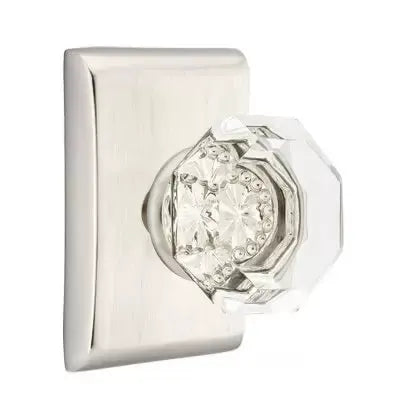 Emtek Old Town Door Knob with Neos Rose by Emtek