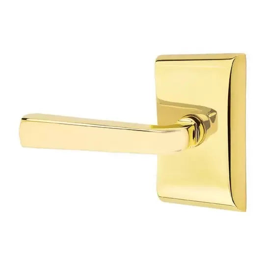 Emtek Sion Door Lever with Neos Rose by Emtek