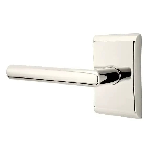 Emtek Stuttgart Door Lever with Neos Rose by Emtek