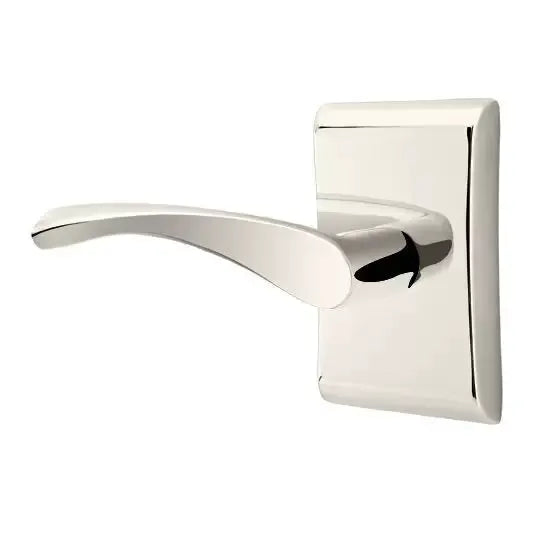 Emtek Triton Door Lever with Neos Rose by Emtek