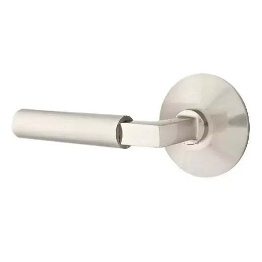 Emtek Hercules Door Lever with Modern Rose by Emtek