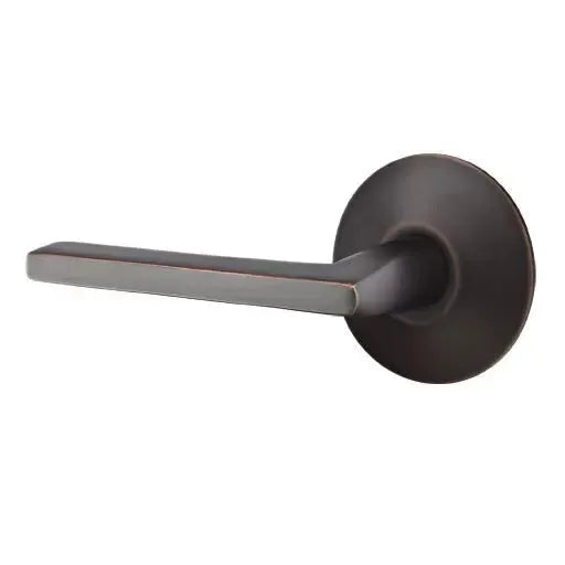 Emtek Helios Door Lever with Modern Rose by Emtek