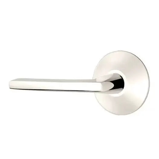 Emtek Helios Door Lever with Modern Rose by Emtek