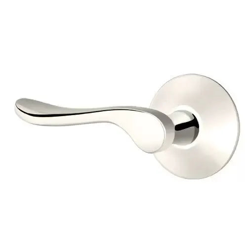 Emtek Luzern Door Lever with Modern Rose by Emtek