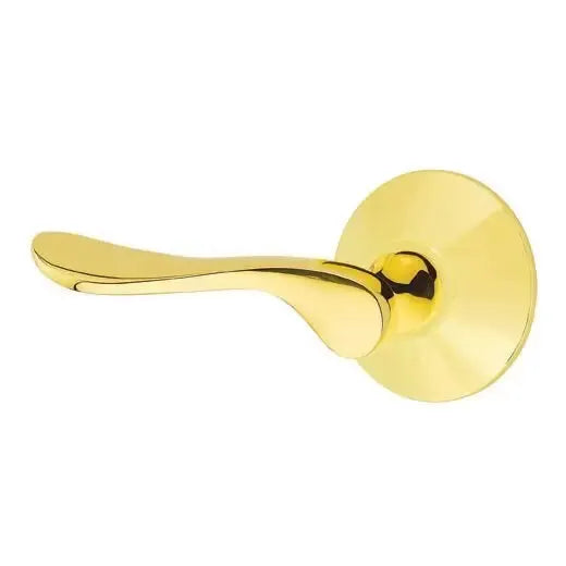 Emtek Luzern Door Lever with Modern Rose by Emtek