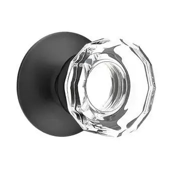 Emtek Lowell Door Knob with Modern Rose by Emtek