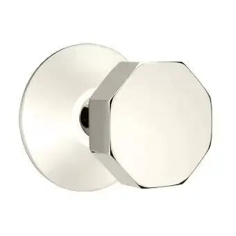 Emtek Octagon Door Knob and Modern Rose by Emtek