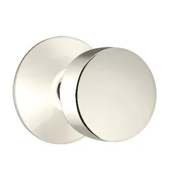 Emtek Round Door Knob with Modern Rose by Emtek