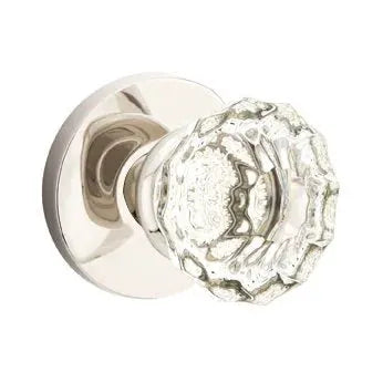 Emtek Astoria Door Knob with Disk Rose by Emtek