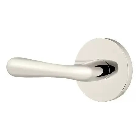 Emtek Basel Door Lever with Disk Rose by Emtek