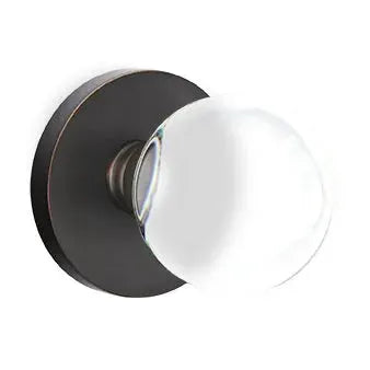 Emtek Bristol Door Knob with Disk Rose by Emtek