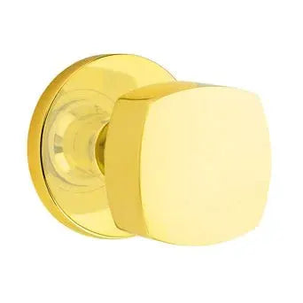 Emtek Freestone Door Knob and Disk Rose by Emtek