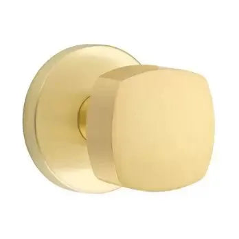 Emtek Freestone Door Knob and Disk Rose by Emtek