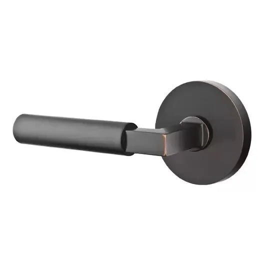 Emtek Hercules Door Lever with Disk Rose by Emtek