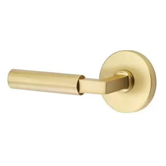 Emtek Hercules Door Lever with Disk Rose by Emtek