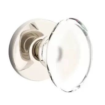 Emtek Hampton Door Knob with Disk Rose by Emtek