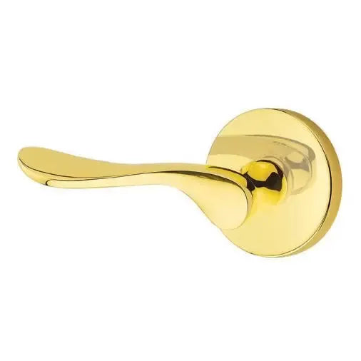 Emtek Luzern Door Lever with Disk Rose by Emtek