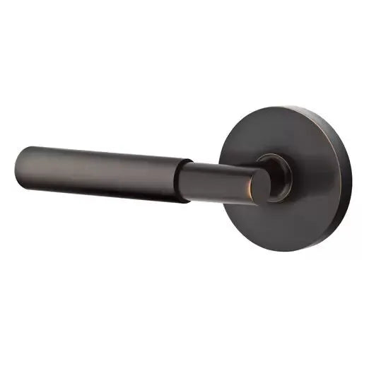 Emtek Myles Lever with Disk Rose by Emtek