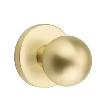 Emtek Orb Door Knob and Disk Rose by Emtek