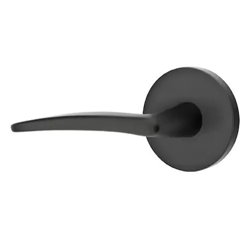 Emtek Poseidon Door Lever with Disk Rose by Emtek