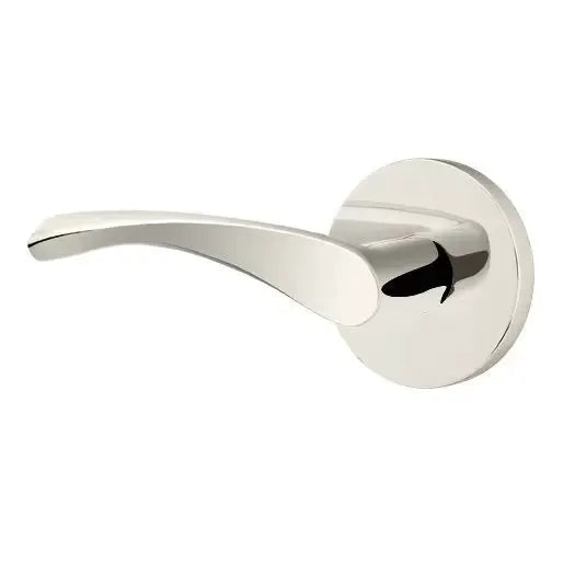 Emtek Triton Door Lever with Disk Rose by Emtek