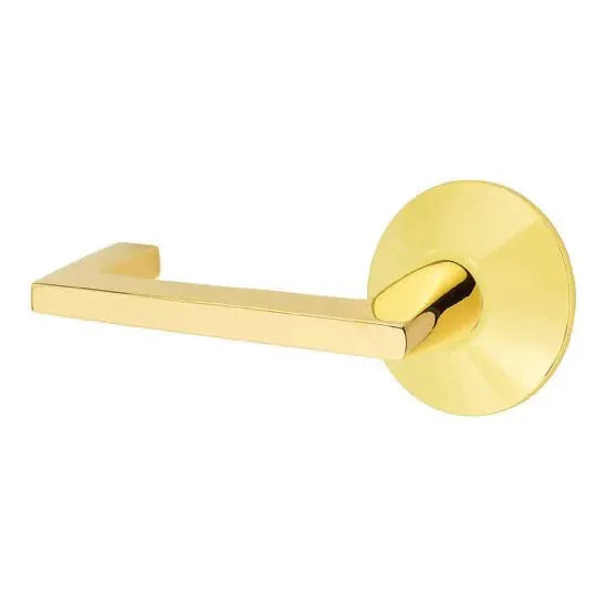 Emtek Argos Door Lever with Modern Rose by Emtek