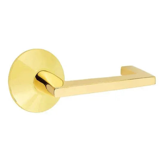 Emtek Argos Door Lever with Modern Rose by Emtek