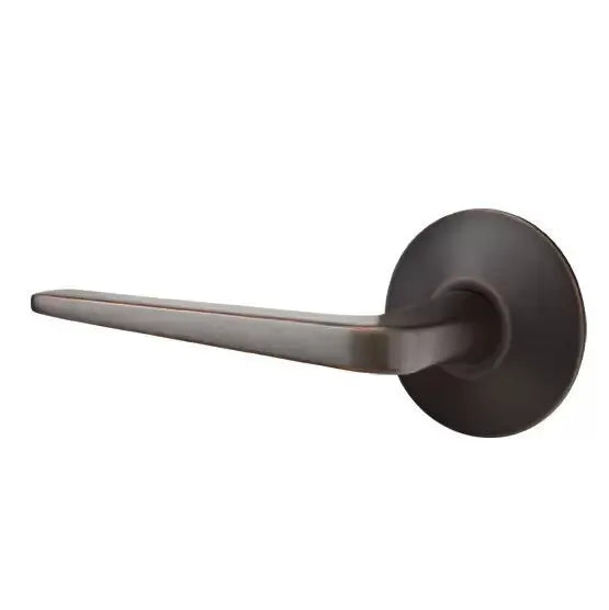 Emtek Athena Door Lever with Modern Rose by Emtek