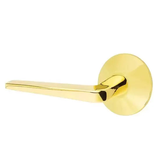 Emtek Athena Door Lever with Modern Rose by Emtek
