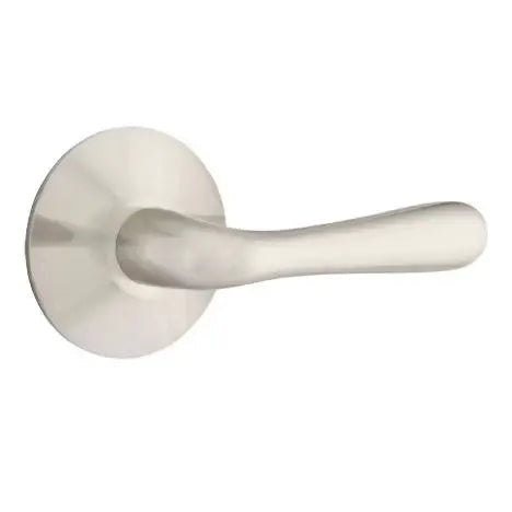 Emtek Basel Door Lever with Modern Rose by Emtek