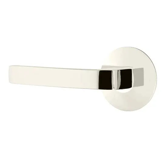 Emtek Breslin Lever with Modern Rose by Emtek