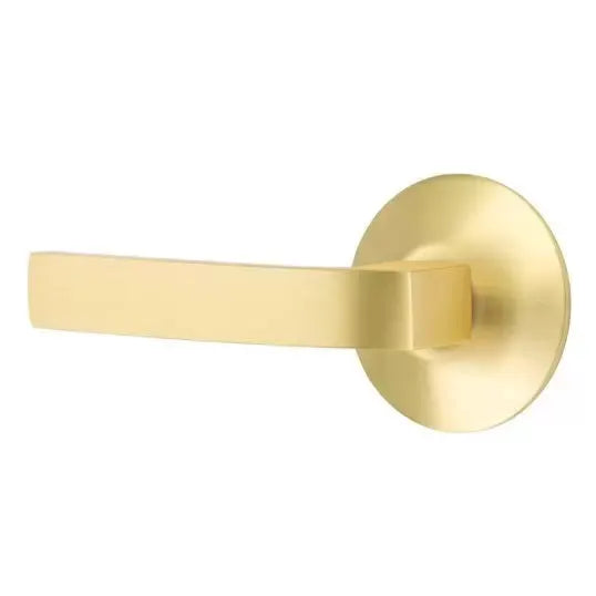 Emtek Breslin Lever with Modern Rose by Emtek
