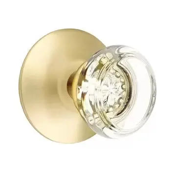 Emtek Georgetown Door Knob with Modern Rose by Emtek