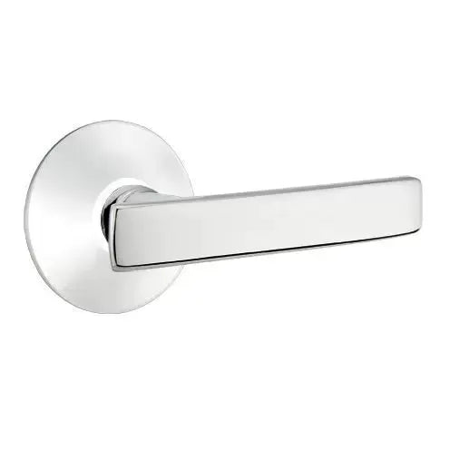 Emtek Geneva Door Lever with Modern Rose by Emtek