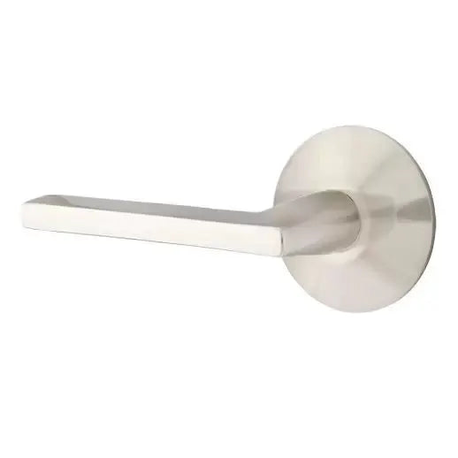 Emtek Helios Door Lever with Modern Rose by Emtek