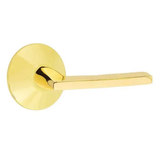 Emtek Helios Door Lever with Modern Rose by Emtek