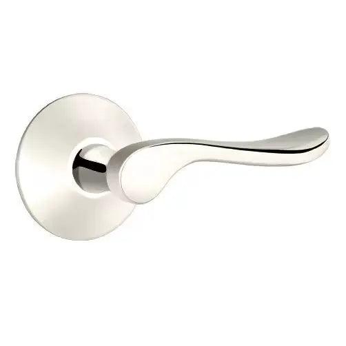 Emtek Luzern Door Lever with Modern Rose by Emtek