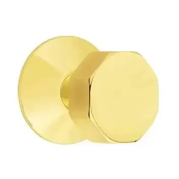 Emtek Octagon Door Knob and Modern Rose by Emtek