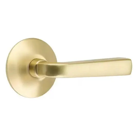 Emtek Sion Door Lever with Modern Rose by Emtek