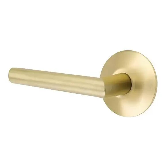 Emtek Stuttgart Door Lever with Modern Rose by Emtek