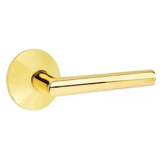 Emtek Stuttgart Door Lever with Modern Rose by Emtek