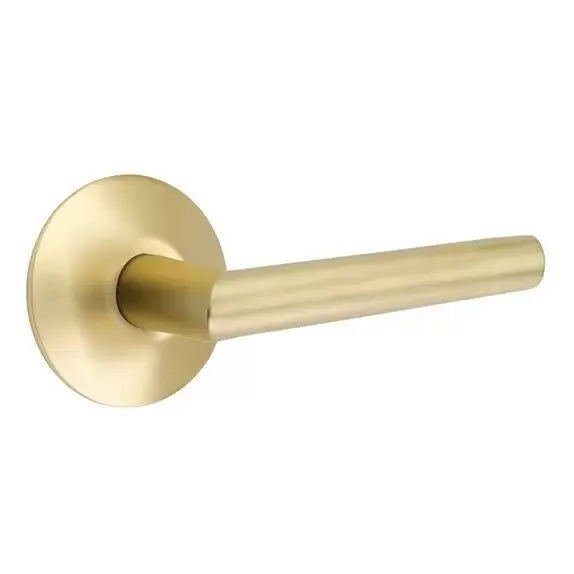 Emtek Stuttgart Door Lever with Modern Rose by Emtek