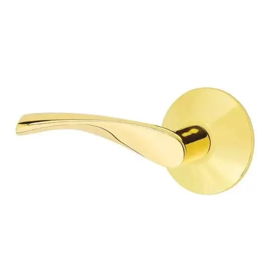 Emtek Triton Door Lever with Modern Rose by Emtek