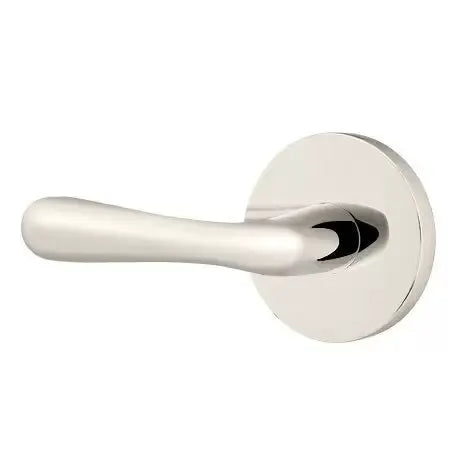 Emtek Basel Door Lever with Disk Rose by Emtek