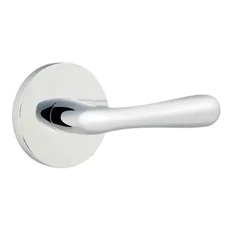 Emtek Basel Door Lever with Disk Rose by Emtek