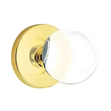 Emtek Bristol Door Knob with Disk Rose by Emtek